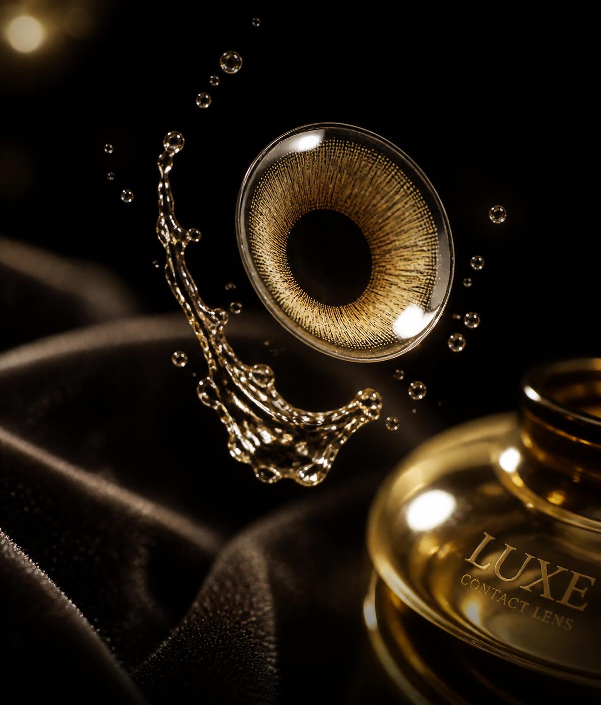 Luxury contact lens